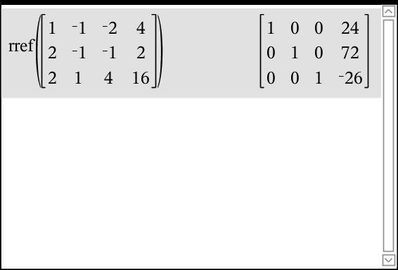 What is reduced row echelon form Example